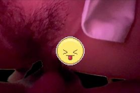 Cock Inserted From Under Her Pussy