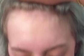Petite teen emo teen blows my cock in the bathroom