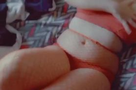 Chubby huge tits goddess wiggles for your cum