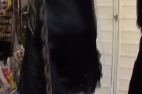 Devot sluts gets punishment in the garage