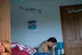 Sexy 20 something neighbour exposed