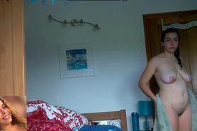 Sexy 20 something neighbour exposed