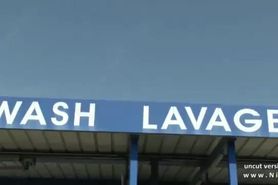 french sodomized hard in a public carwash