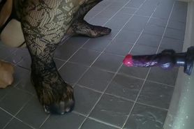 Inserting into anus while sucking nipples