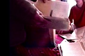 Spunk Her pics in front of Her