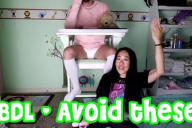 Avoid these 5 things in ABDL