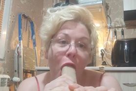 A Granny Anal Mast Atm 9658