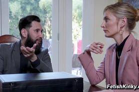 Rivalry Turns Erotic As Mona Wales Dominates Ashley Lan