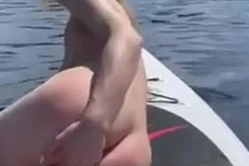 a blonde outdoor masturbation 4580