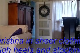 Christina Masturbates - 1