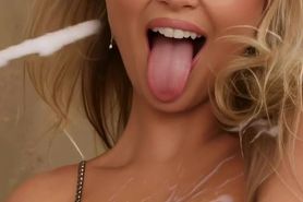 Sabrina Carpenter cumshot compilation