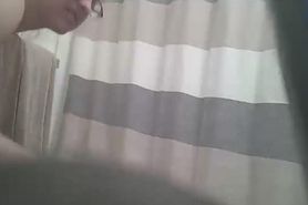 Bathroom Spycam Friends Wife 1