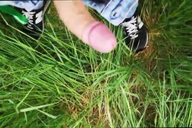 Quick Outdoor Orgasm