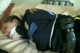 State Trooper Betrayed Cuffed and Tied Up