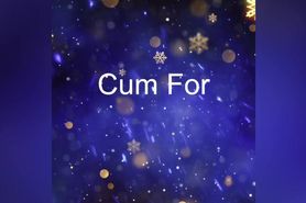 Cum For Christmas