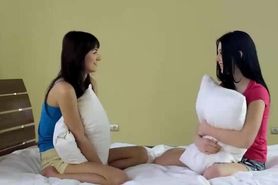 Young small Tits Hardcore 3some with Lolly and Aimee