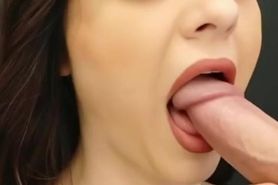 Revekka sucking and facial cumshot