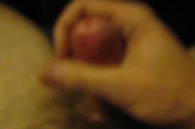 Jerking edging precum cumshot