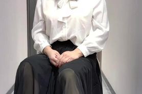 crossdress and cumout