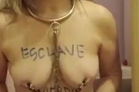 NATHALIE D  EN ESCLVE SOUMISE S EXHIBE GRACE A L IA