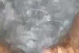 Helen playing with her pussy in the bathtub