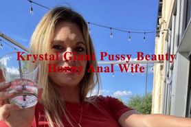 Krystal Giant Pussy Beauty Horny Anal Wife