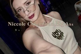 Niccole Colombian Big Ass Skinny Beauty Tall Anal Girl