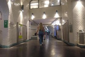 Gorgeous blond Candid