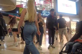 Gorgeous blond Candid