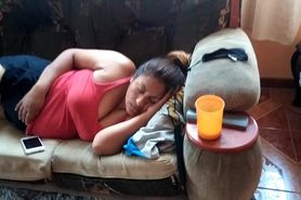 Belinda latina deliciosa dormida