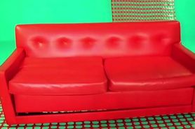 Erica Campbell - Orange Couch Strip