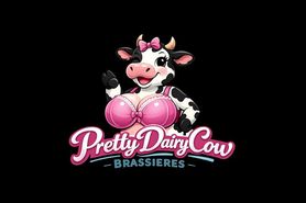 Pretty Dairy C0w Brassieres