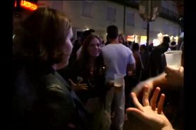 Dr. Megan McHugh Williams shyly shows her tits