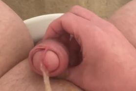 Peeing on myself