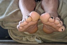 Are my bare feet nice enough to get you off