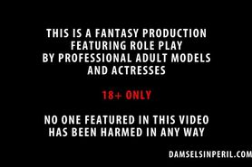 Guard Rose Cuffed and Tied Up by Student