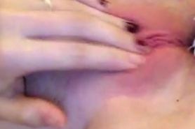 Petite Blonde Teen Emma Masturbating With You