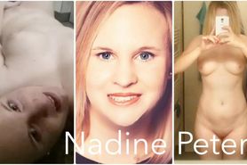 nadine p from Germany masturbates on the floor