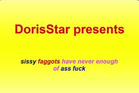 a fat sissy dildo on video 8657