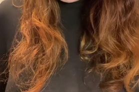 BYork pantyhose tease