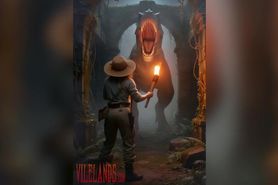 Hot Babe Fucks Dino Monster - Ai Porn