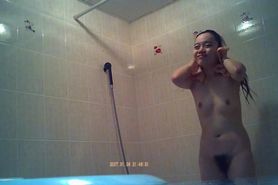 Paew shower naked