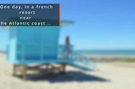 Beach Angel A sissy Caption story