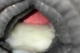 Cum inside sextoy