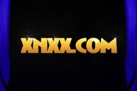 Victoria Lanz having sex with three men