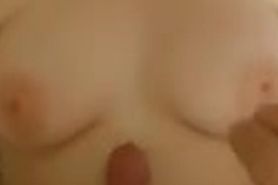 Chubby teen handjob