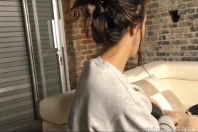 Ashley Adams Interracial Blowbang bts