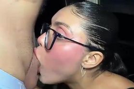 Busty latina takes hard anal and pussy pounding outdoor