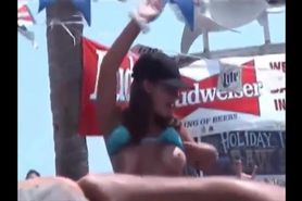 Gina shows off her tits