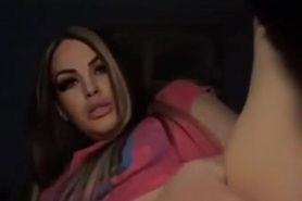 Velvet Sky fingering her wet pussy